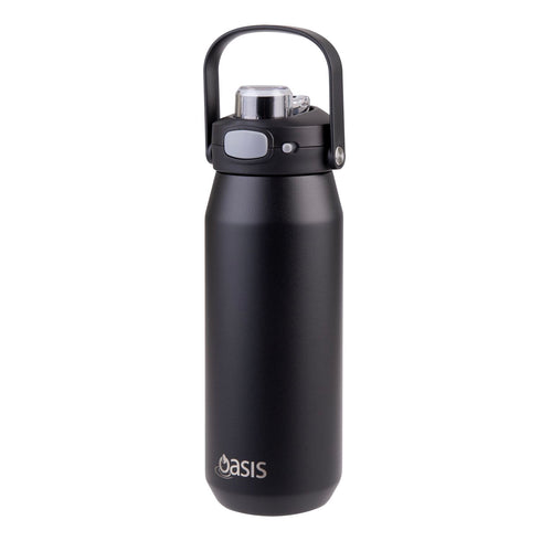 Oasis Ceramic S/S Triple Wall Capri Quick Release Drink Bottle Cap Only - Alabaster